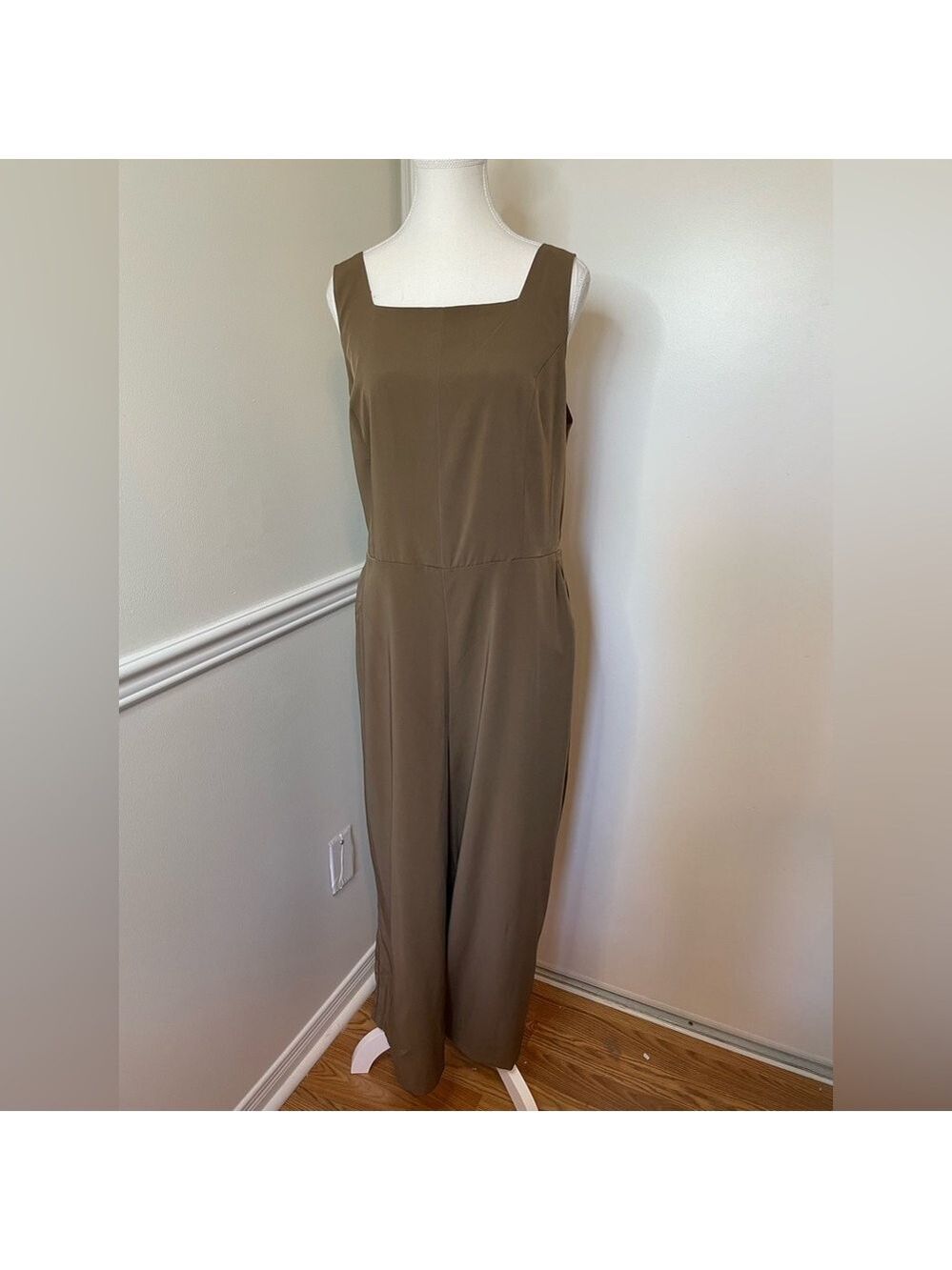 Dynamite Dakota Tie Back Jumpsuit XL - Picture 4 of 15